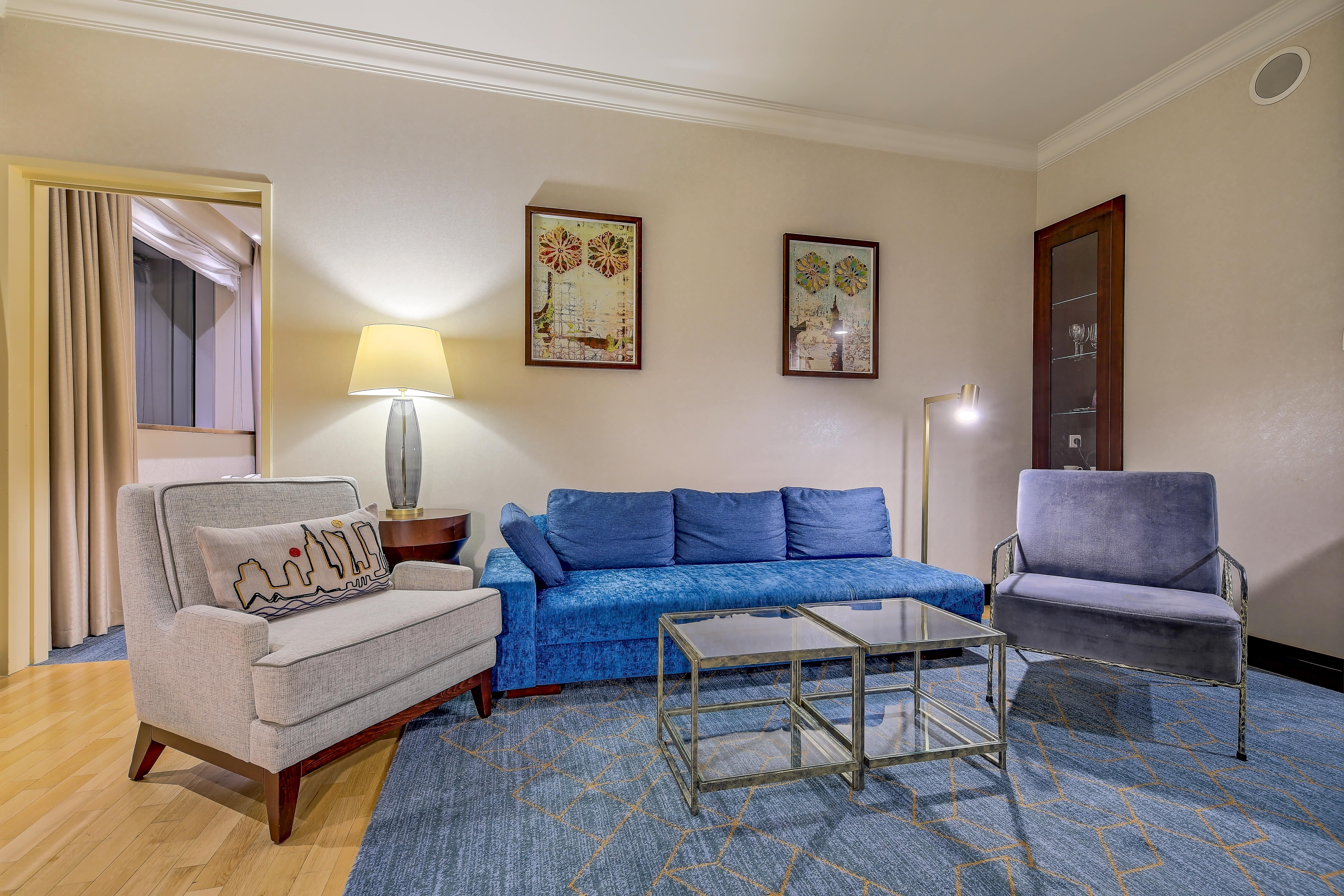 Intercontinental Warszawa By Ihg Hotel Luaran gambar The living room